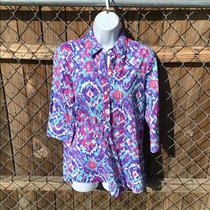 Westbound Petites Blouse Sz PM